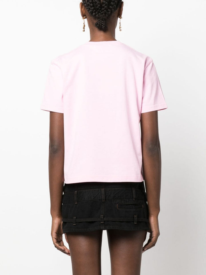 Jacquemus T-SHIRT - Pink & Purple | 9b4c23c160bf431ae38fc2dde331569ce0ec956f