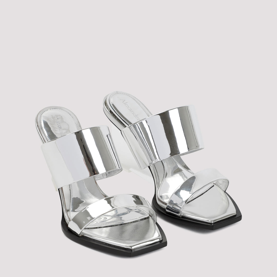 Alexander Mcqueen Sandals - Metallic | bf81c93261c38b645b662fdc5f9549eb65462b86