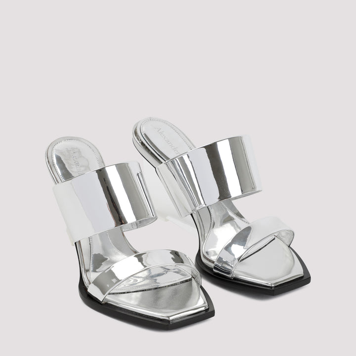 Alexander Mcqueen Sandals - Metallic | bf81c93261c38b645b662fdc5f9549eb65462b86