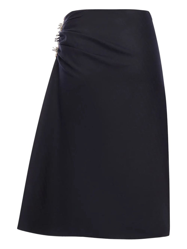 Dries Van Noten Midi skirts - Blue | d04665e52ed9830623e5bb67d748d8923df60c43