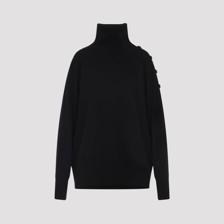 Dries Van Noten Polo neck - Black | 5a053549b90d981ffdc956aa2fecef625a404f1d
