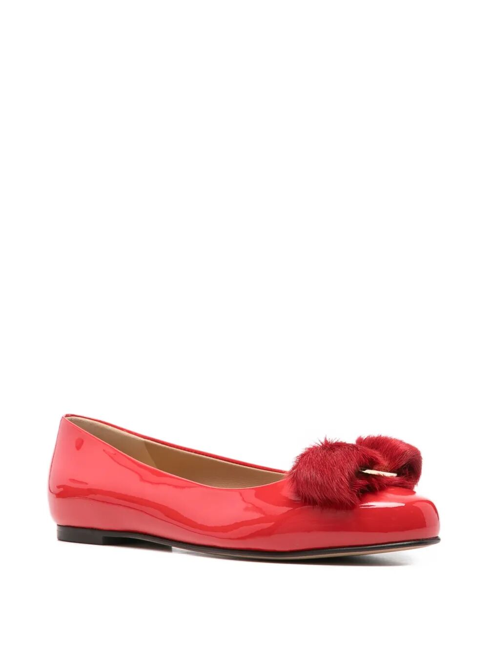 Ferragamo Ballerinas - Red | 9e207bd795883ae7e0145307991bbaea45b0ccee