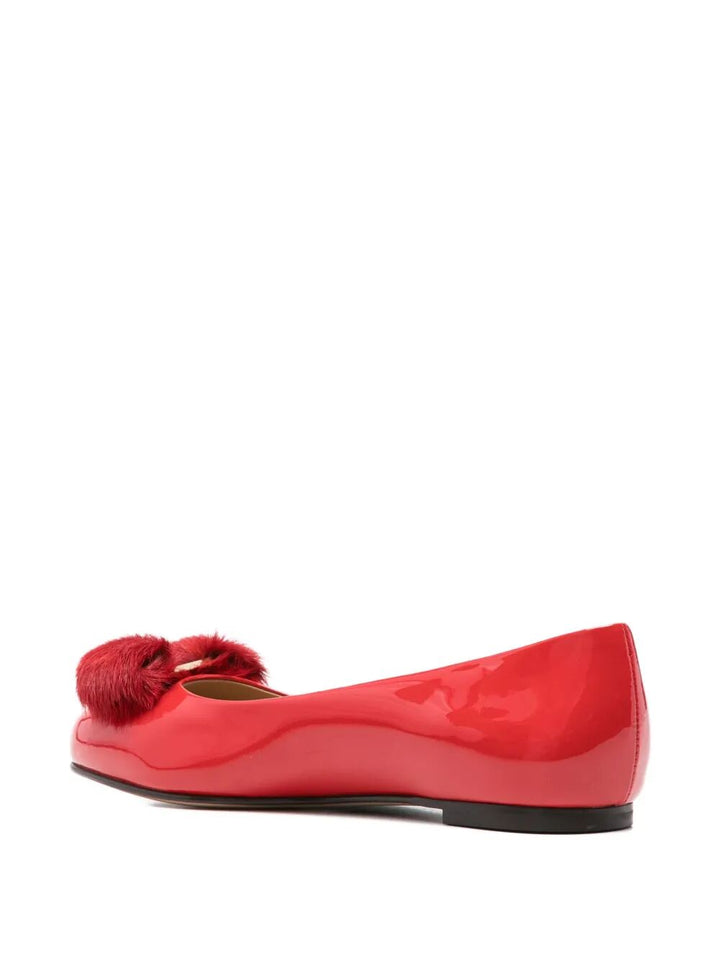 Ferragamo Ballerinas - Red | ae592c25dfbc90a0deea6663d6f9220f0f93b74e