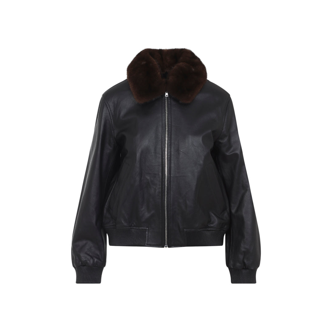 Yves Salomon Down jackets - Black | 367fc8c7e5a264754f545e1eedd5f96782968687