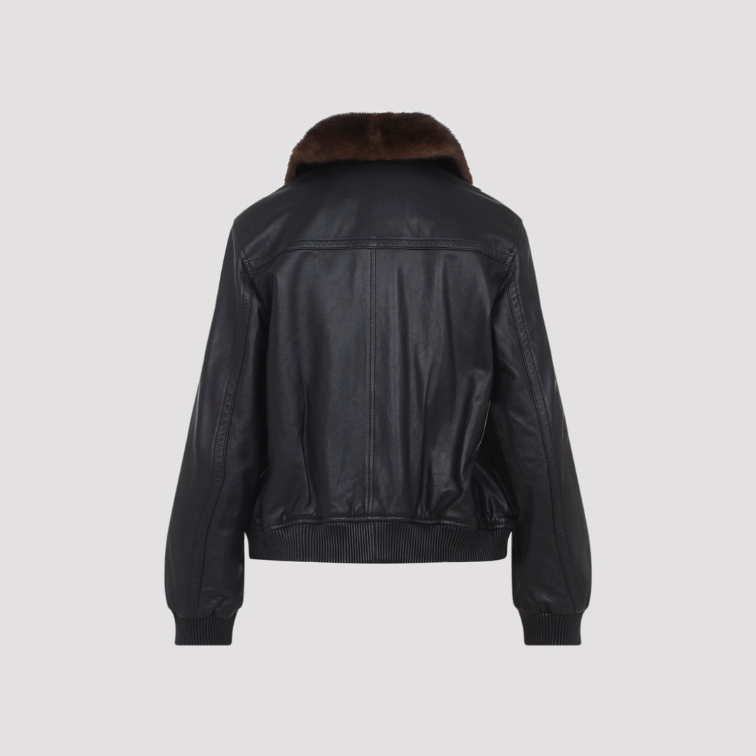 Yves Salomon Down jackets - Black | e37f4802aa3393c8a74390c52306dfb4be3c2e50