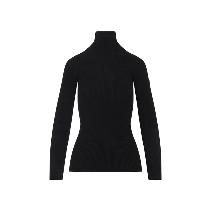 Yves Salomon Turtle neck - Black | 558ea3729b366869ac2da1240943c4371a45033e