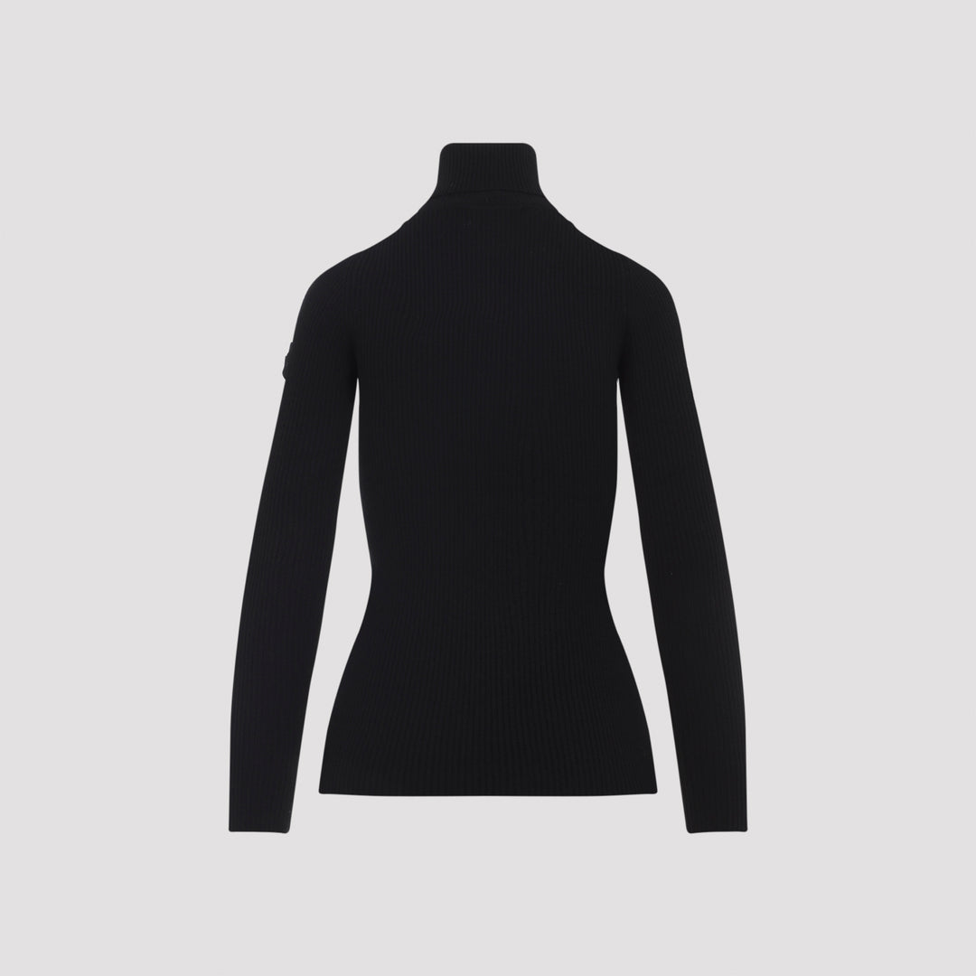 Yves Salomon Turtle neck - Black | 98e260a81c829306de3a147fd7e5afdfb0b65369