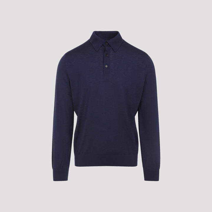 Zegna POLO - Blue | 2491a2dd85f5d0c5fe3d9c4b825eeca8713e54da