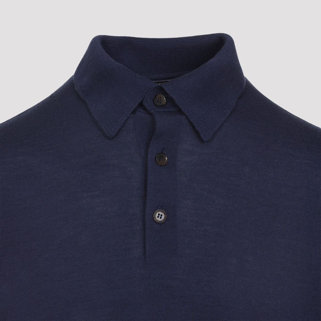 Zegna POLO - Blue | 3f782d6319318ebb662967f081230f12c5eecb3b