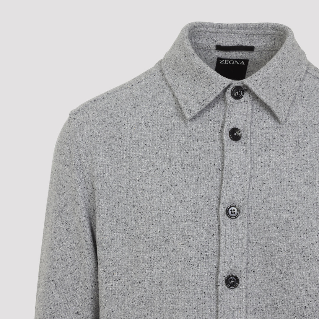 Zegna Shirts - Metallic | 21cb2f69f6b54de9fe909999d1f8b5507eb0055c