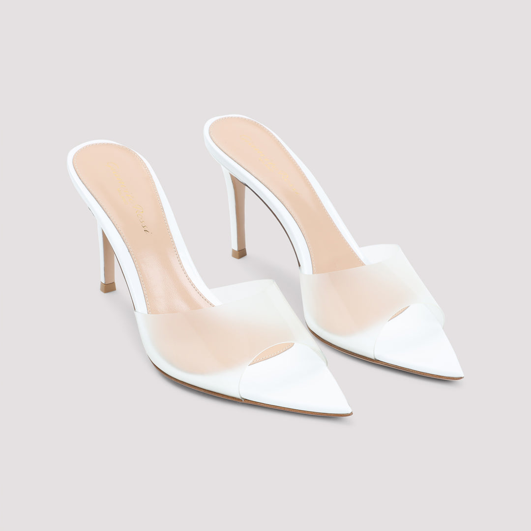 Gianvito Rossi Mules - White | 503e15537dab67d398573a1635e604779a8b8400