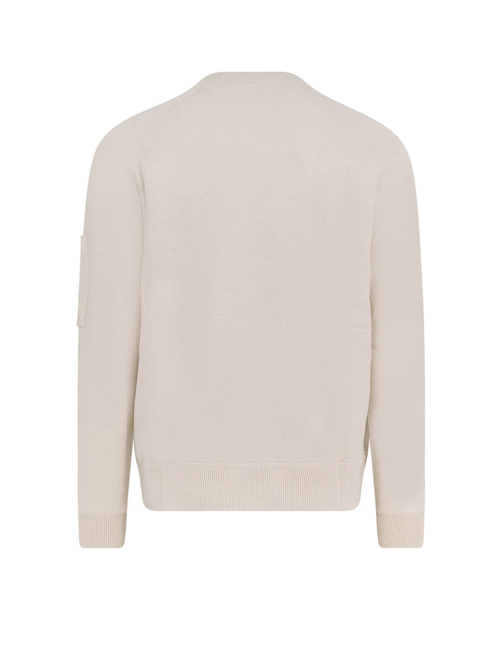 C.P.Company Sweaters - GAUZE WHITE | 098da1561032fb8264eb3e9d333cb89c11222a50