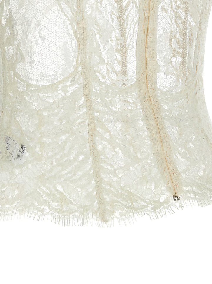 Magda Butrym 01 Tops - White | 8b9d9f27f9afb1798961d32bf49a752238443d67