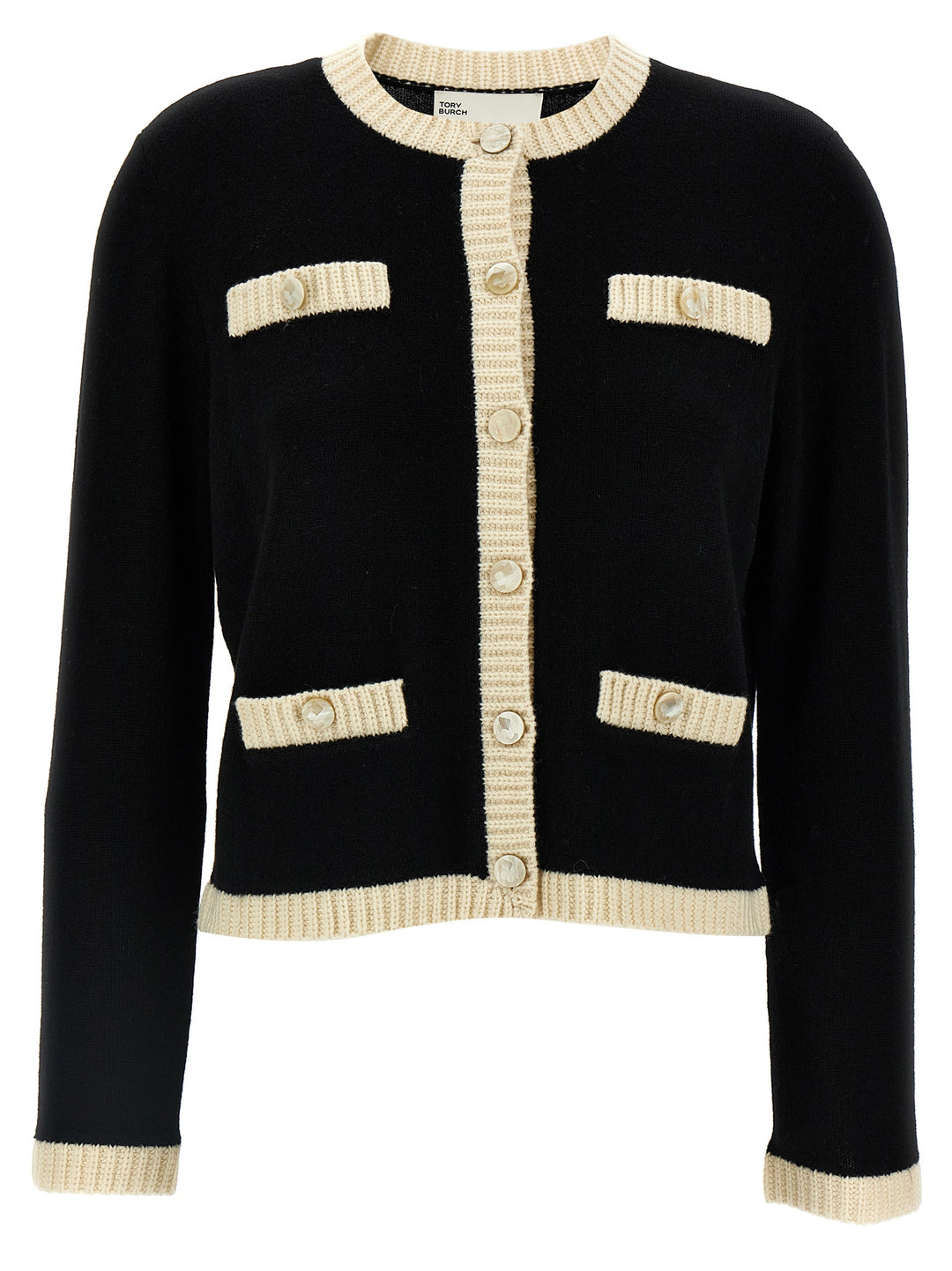 Kendra Sweater, Cardigans White/Black