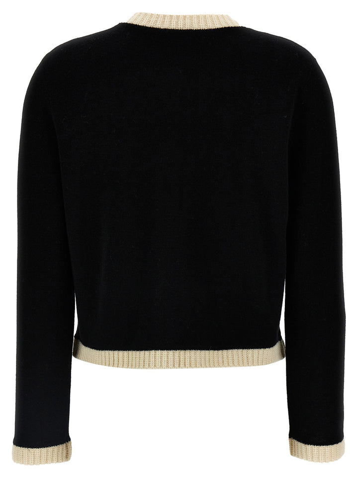 Kendra Sweater, Cardigans White/Black