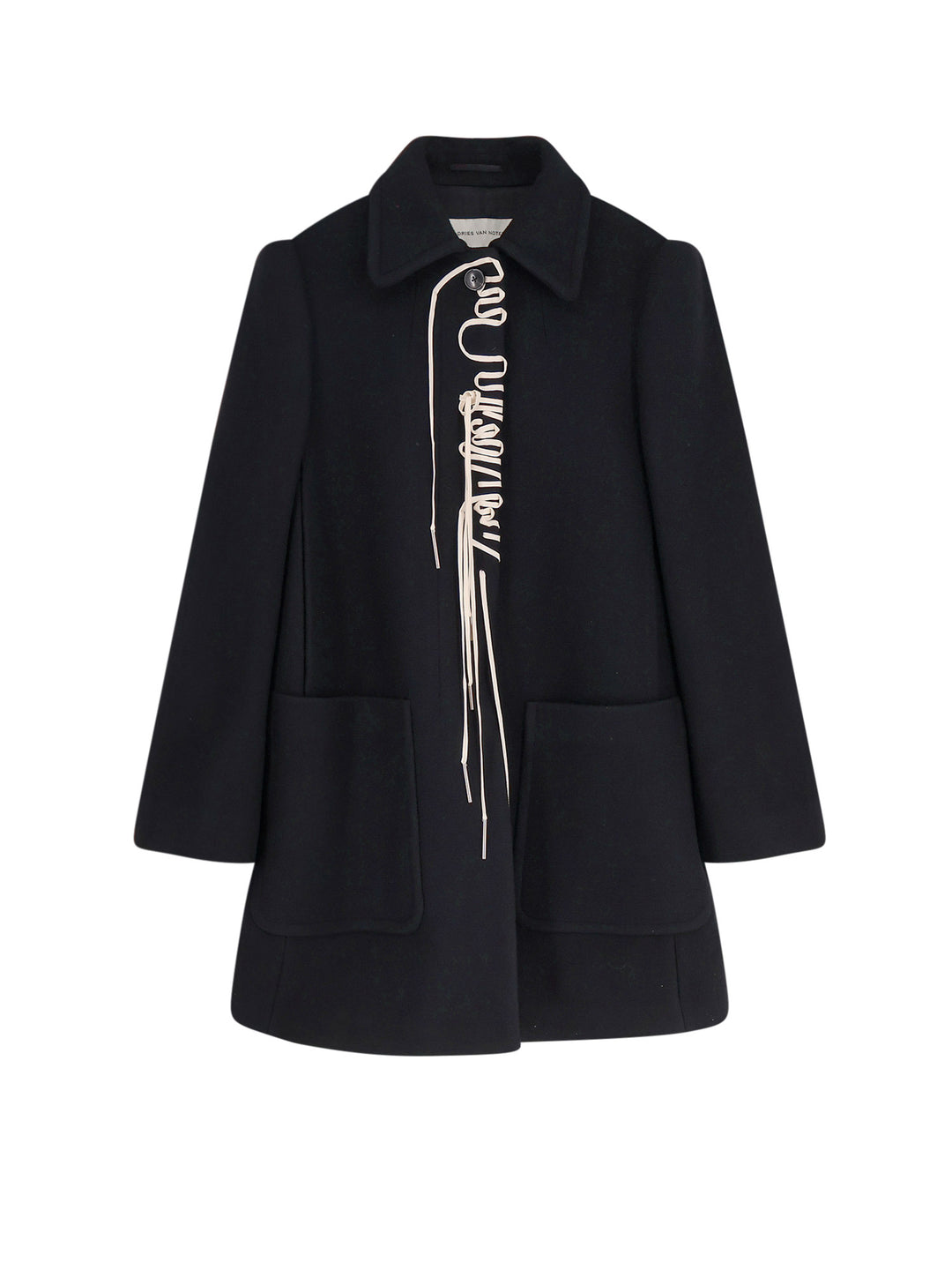 Dries Van Noten Coats - Blacks and greys | 7742ea59be3515029a64f5a65646677d4016859d