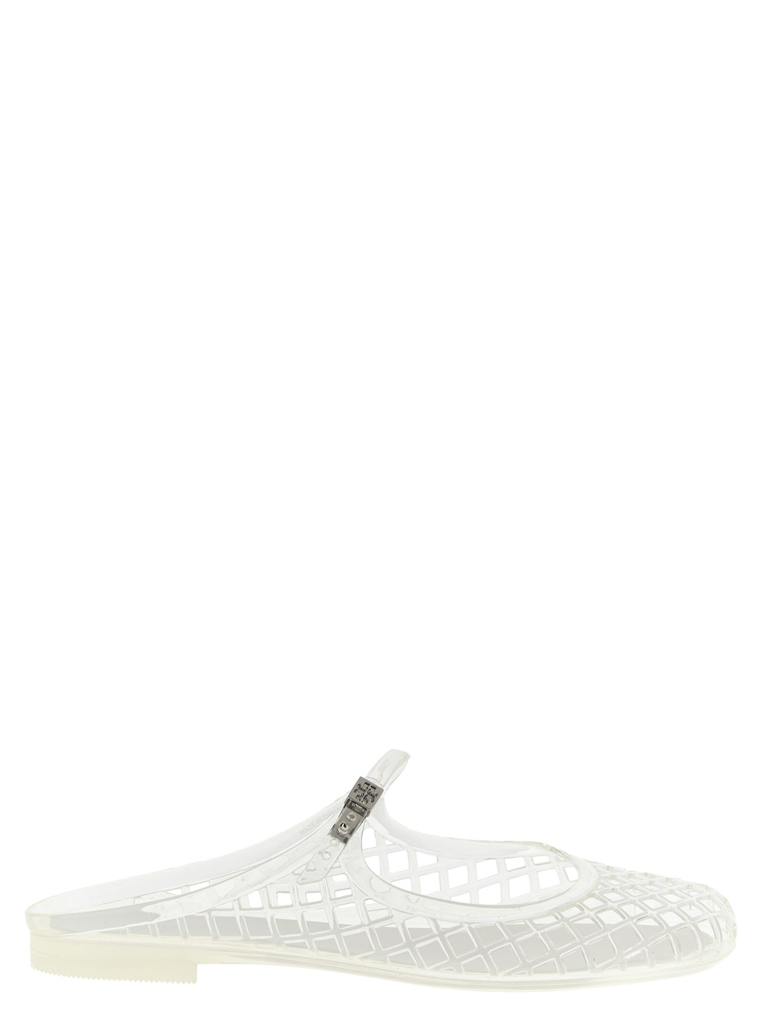 Tory Burch Mello Mary Jane Jelly Flat shoes - White | c6490f307319d78b4ccfbe0448a9349e8fa01bfe