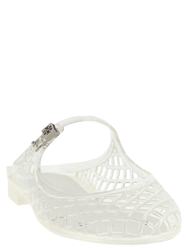 Tory Burch Mello Mary Jane Jelly Flat shoes - White | 7ad5b343b1a5f3dd5c56890194f0cb9b6e60c06e