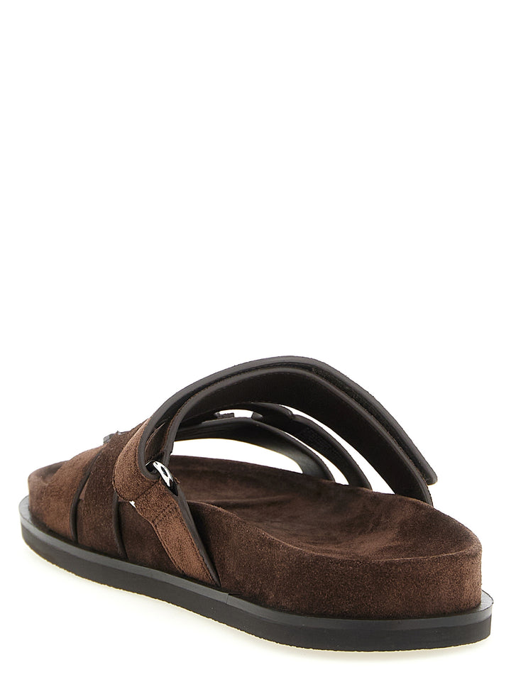 Tory Burch Ines Sandals - Brown | c430bef542670b3fefac96f95b0103a0ea1546af