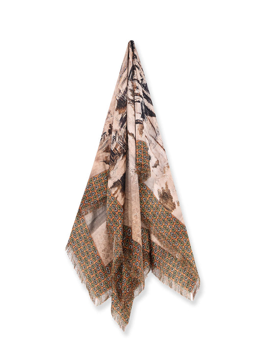 Silk Printed Foulard