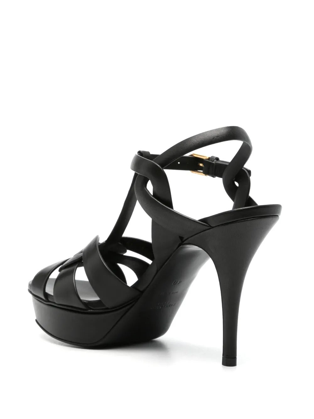 Saint Laurent Paris Sandals - Black | 8ae88ff382470e263db5485c9004931592804fa8