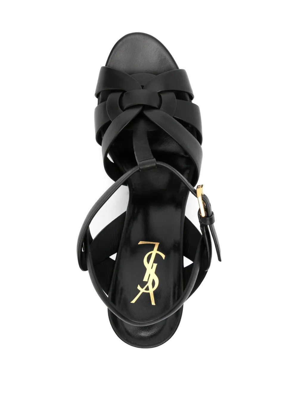 Saint Laurent Paris Sandals - Black | 5e13e22c6de9c4087d76fc539cebed9ff641b691