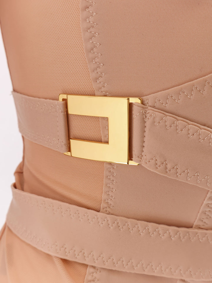 Elisabetta Franchi T-shirts and Polos - Nude | 9249a4dd2aeeed6912b59d827daf7f84dbeaa1b6