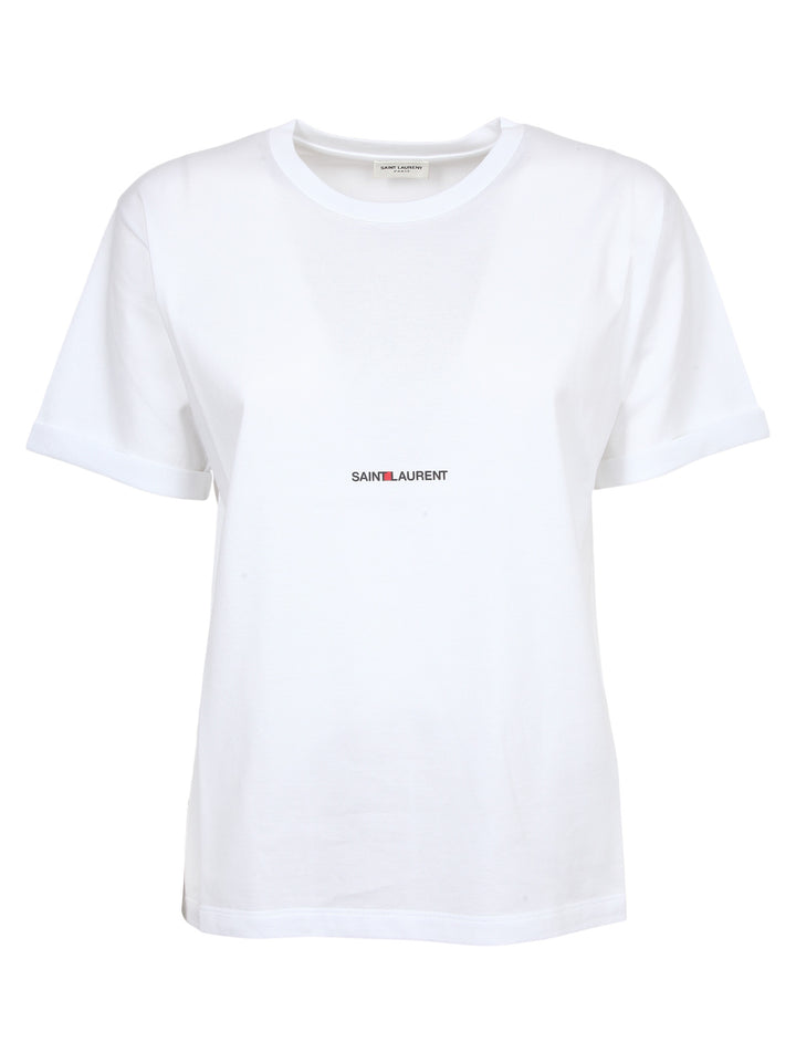 Saint Laurent Paris T-shirts - White | f12d9ee7719675780c627751c39b1c16ae44d0f2