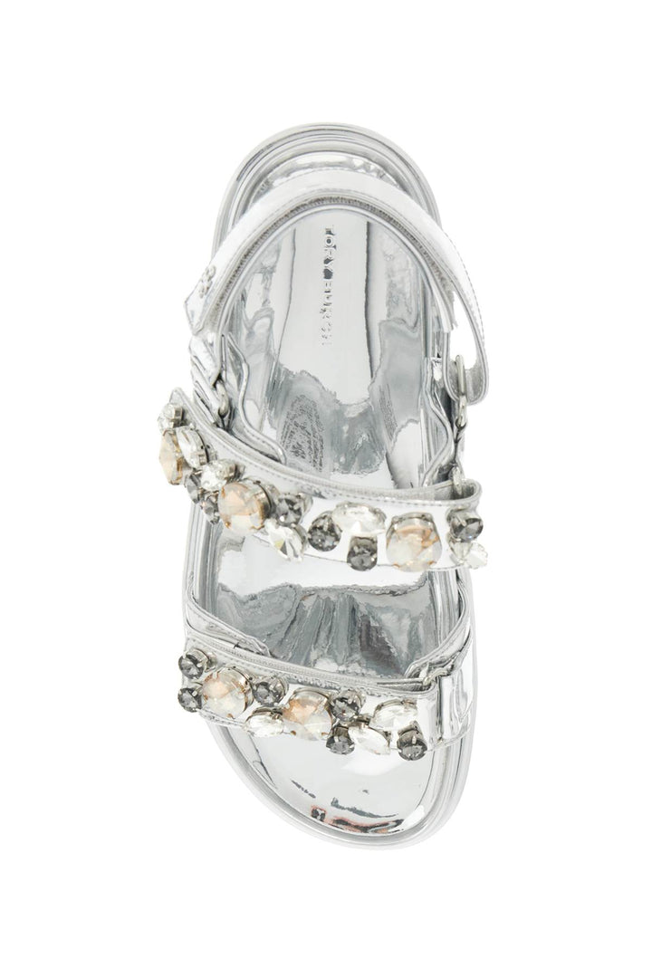 Kira Sports Sandals With Crystals