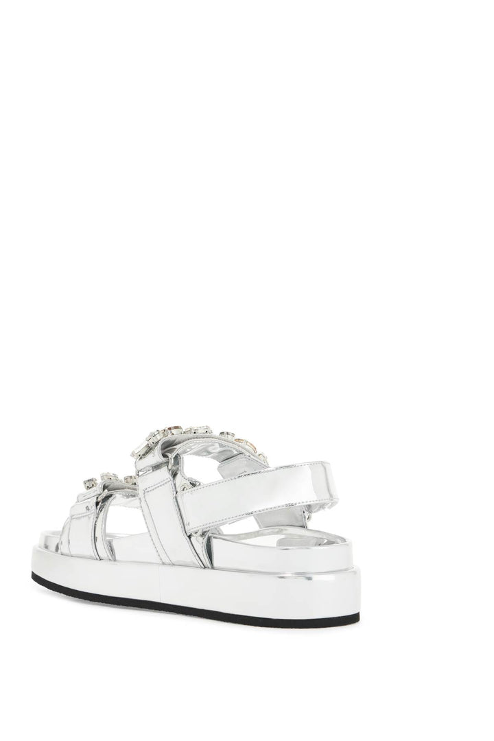 Kira Sports Sandals With Crystals