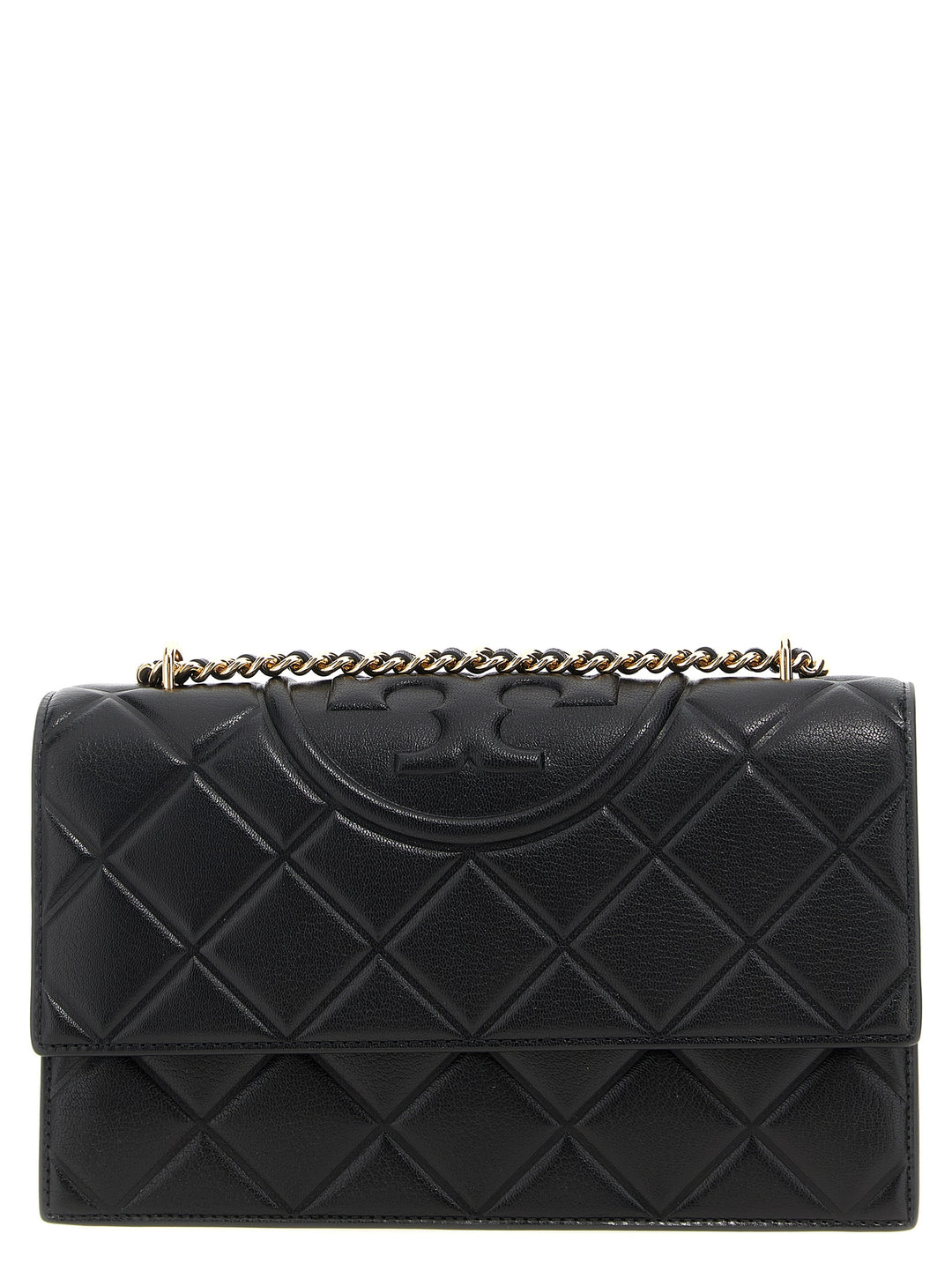 Tory Burch Fleming Convertibile Shoulder Bags - Black | ea7c98a940b66cefedb03ff535533a64ce00a983