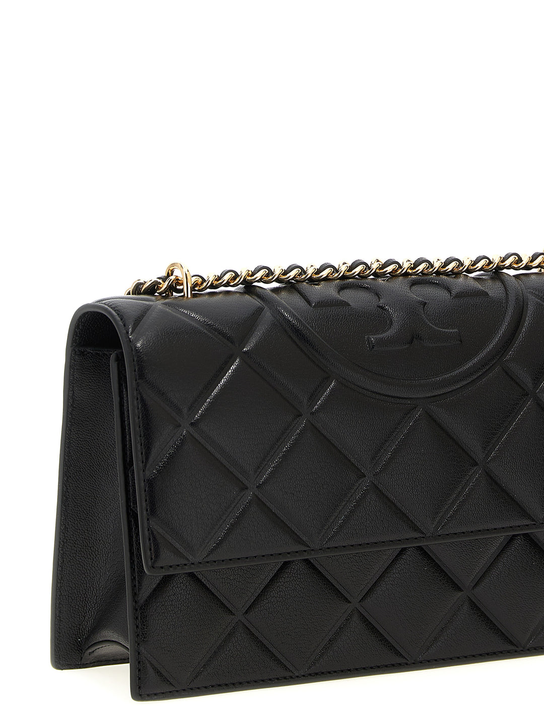Tory Burch Fleming Convertibile Shoulder Bags - Black | e644355b15239411d9c765e68df1007bf4bd0116