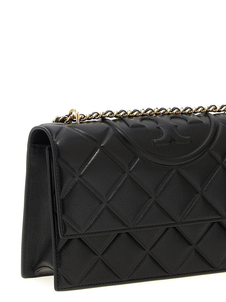 Tory Burch Fleming Convertibile Shoulder Bags - Black | e644355b15239411d9c765e68df1007bf4bd0116