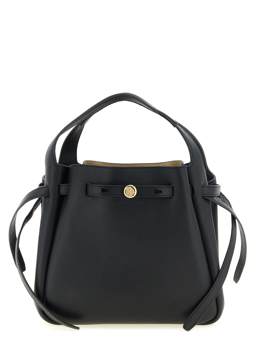 Tory Burch Romy Small Hand Bags - Black | b4987c4b7e66c72fcab5301f86278b0faa3f8e57