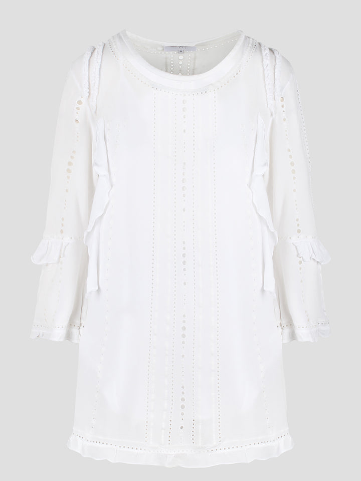 Broderie anglaise dress