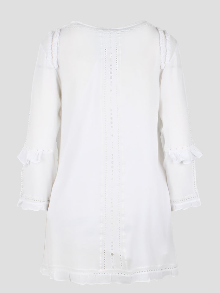 Broderie anglaise dress