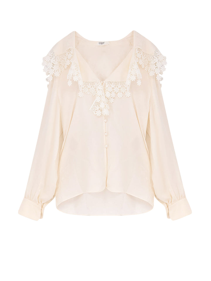 Chloè Shirts - Iconic Milk | 3dd57e23386aeff3b18e4231bde7c152d0294d54
