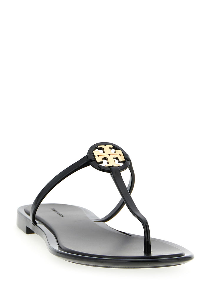 Tory Burch Mini Miller Jelly Sandals - Black | 934bfc5a8206ef63bd24c41a9cc781e92b3b90bc