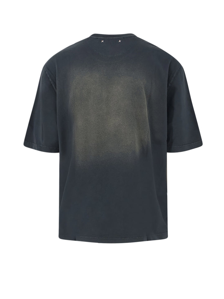 Golden Goose T-shirts and Polos - BLEACHED WASHED BLACK | 3803670e0cd14e880784b1b2d236bb57282ca410