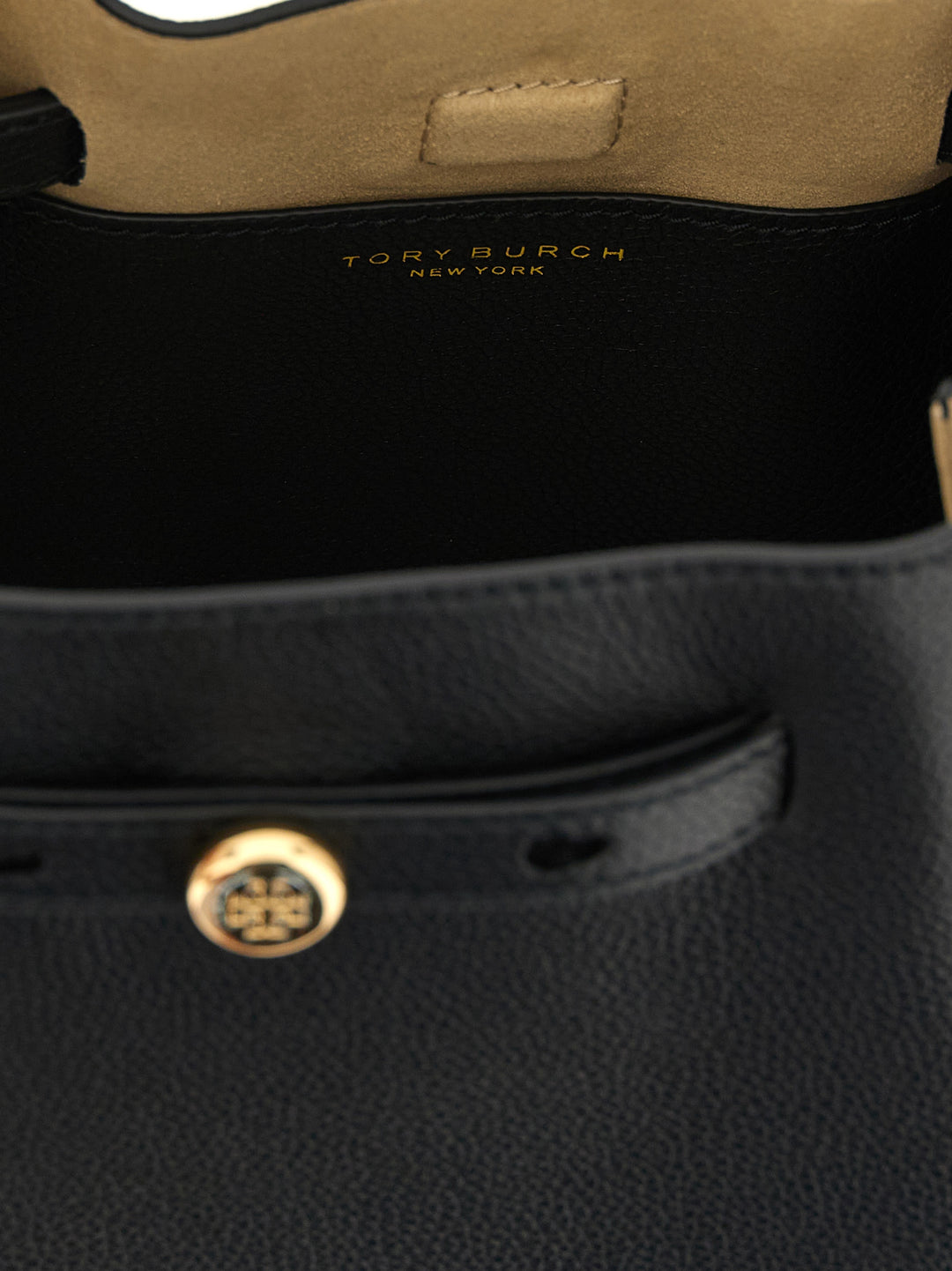 Tory Burch Romy Bucket Crossbody Bags - Black | 5d3a8fba92a3c96433cc0a953443f8d7385478fd