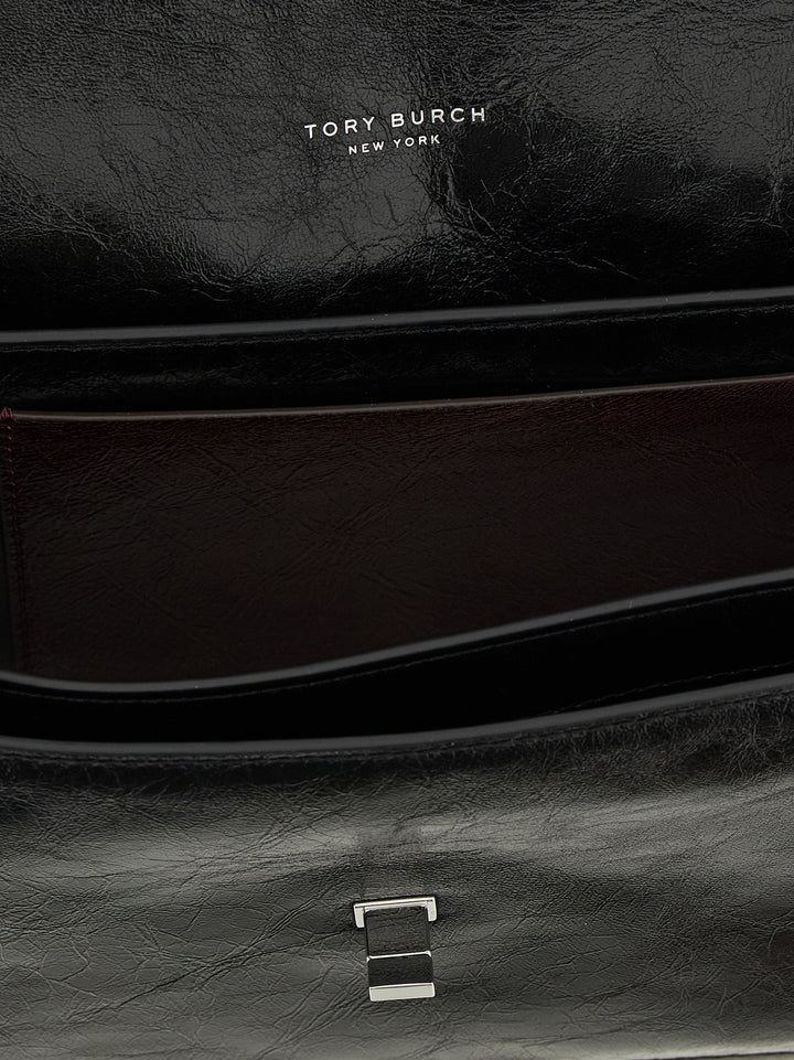 Tory Burch Kira Turnlock Shoulder Bags - Black | 70f77a99493780f03c8371fac87de092975cb418