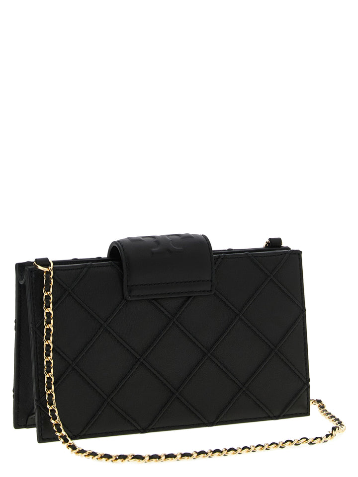 Tory Burch Fleming Wallets and Card Holders - Black | db8f3945b2148ebcf458806f578def769a444e13