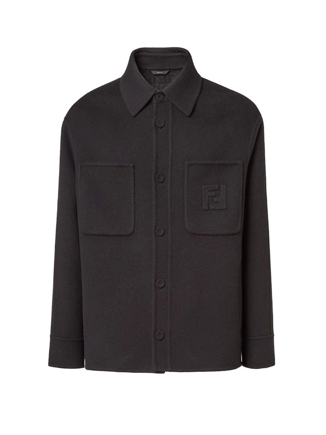 Fendi Coats - BLACK/GREY | 1f5bb821320fa811fcc770a6f84b7a00ca18fc64