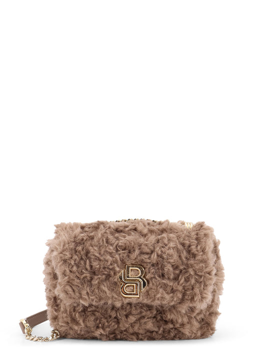 Faux Fur Crossbody Bag