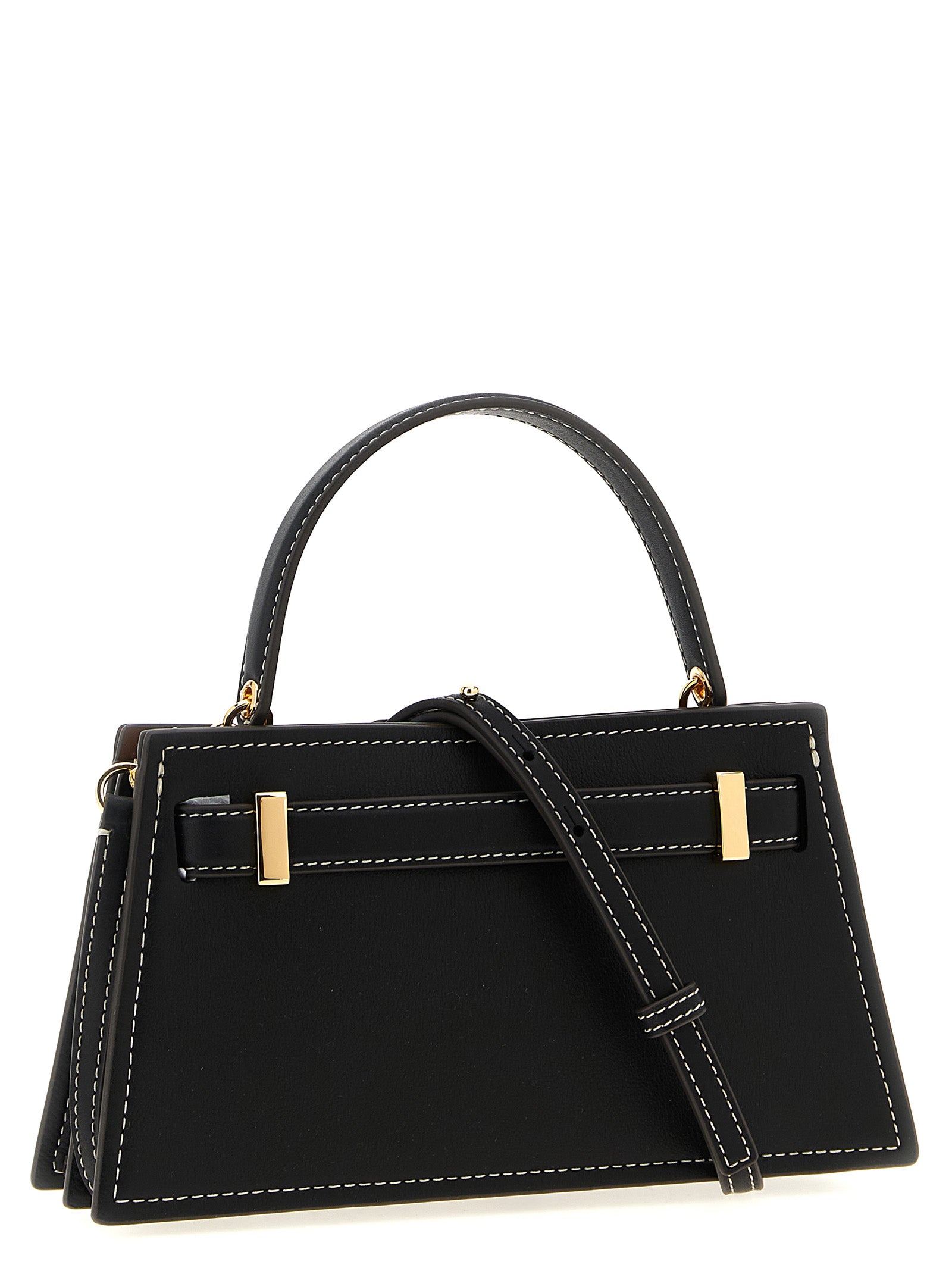 【TORY BURCH】定価12万程 本革 美品 TORY BURCH（トリーバーチ） 三つ折り財布 FLEMING SOFT SMALL FLAP