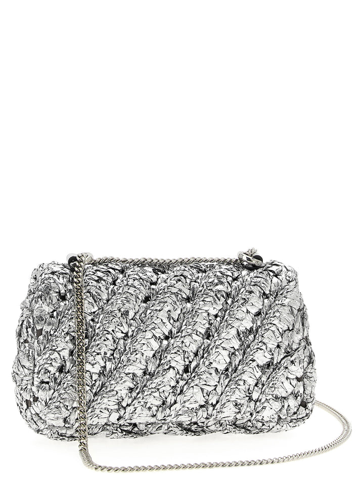 Tory Burch Kira Shoulder Bags - Silver | 0bf43008715fa96e69ec48b12ebc6e70c74cbcd6