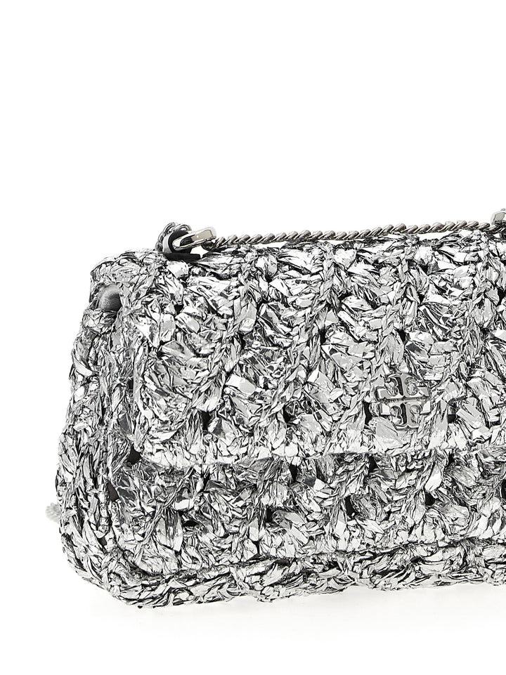 Tory Burch Kira Shoulder Bags - Silver | 0510577a0aaf55ba2aef0aa5c081a1c2f74964a4
