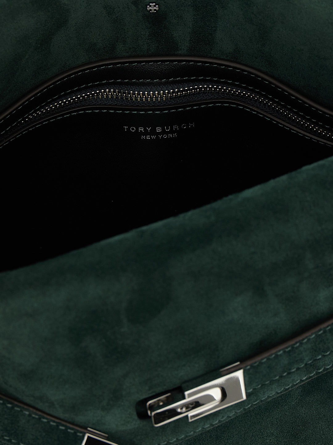 Tory Burch Lee Radziwill Shoulder Bags - Green | 3f77bcca3751f69f26baab7e87b987eec13702df