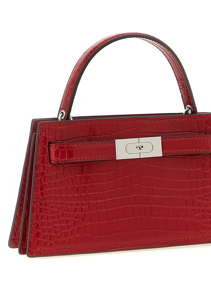 Tory Burch Petite Lee Radziwill Hand Bags - Red | a05e29e8446024bde3be6a6fa2296a7d6fefa670