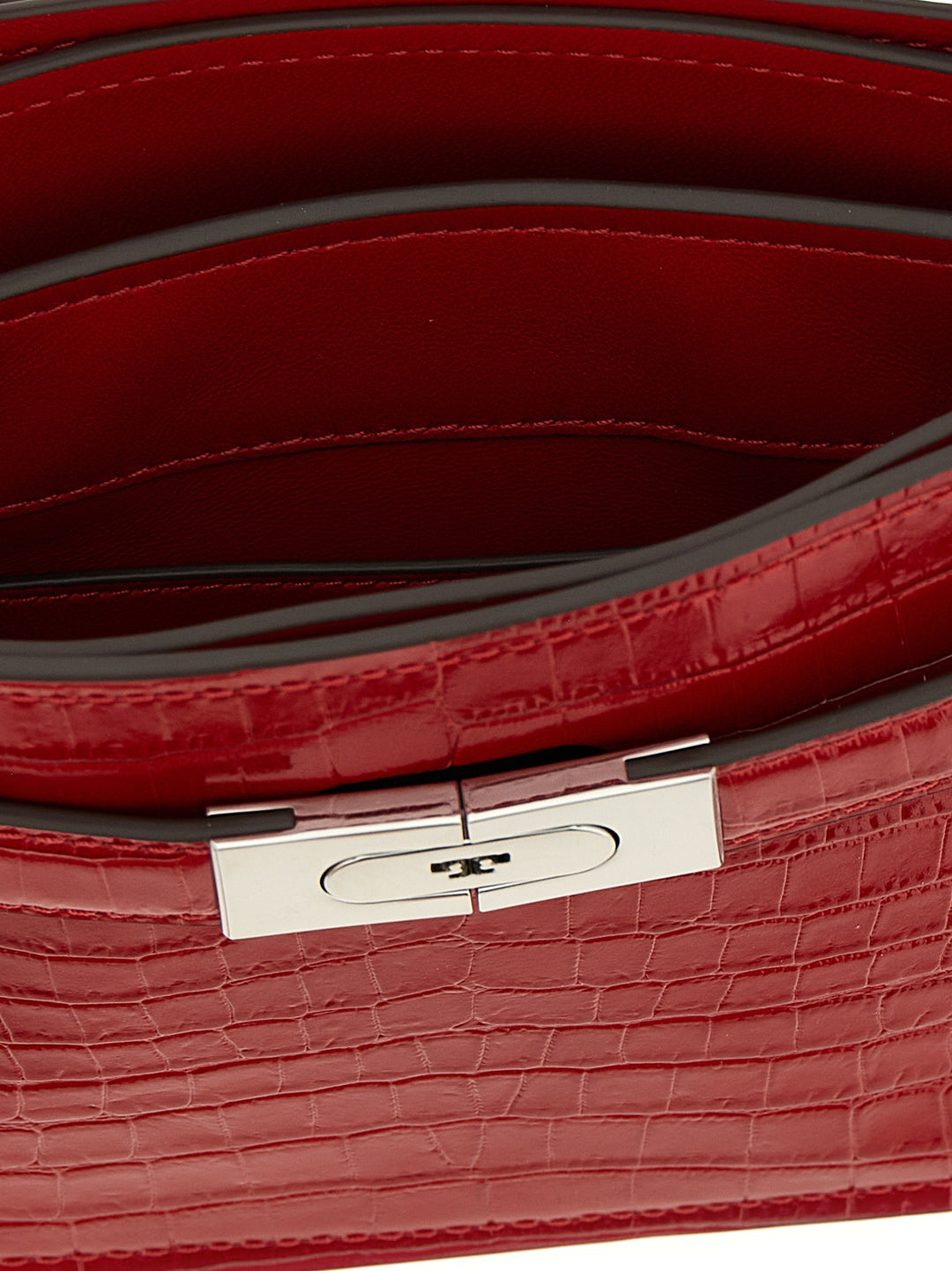 Tory Burch Petite Lee Radziwill Hand Bags - Red | 0bda5b65145f7cf6a7f07b8203dd9c55fa82e56a